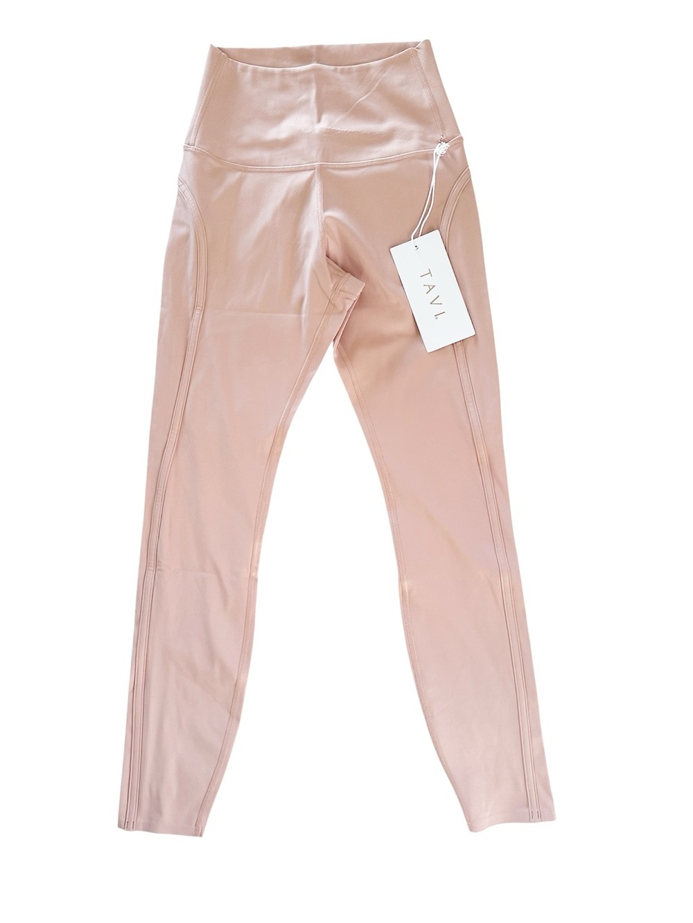 Tavi Women’s Sculpt Contour 7/8 Leggings Petal Pearl Pink Size Small NWT